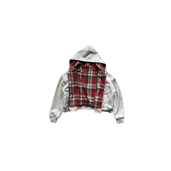 Reversible Zip CHECKERED | REVERSIBLE ZIP-UP