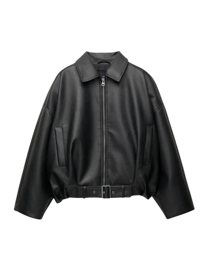 MINIMALIST | LEATHER JACKET