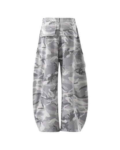 CAMO | WIDE-LEG PANTS