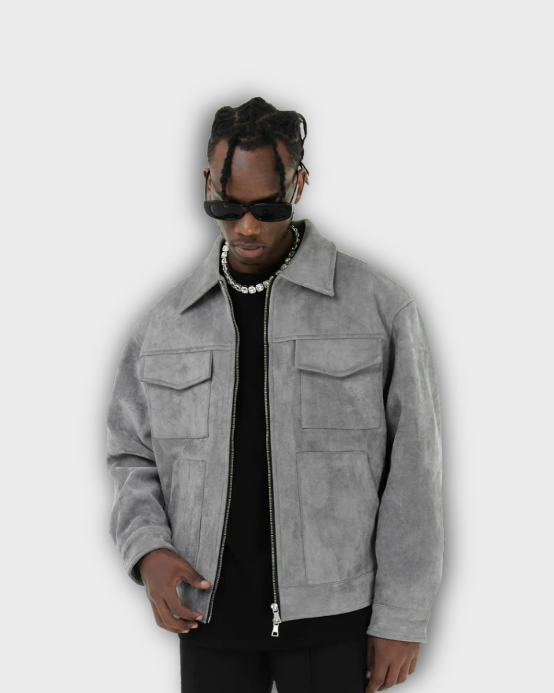 MUKHTAR | VELOUR JACKET