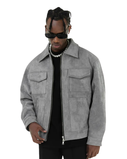 MUKHTAR | VELOUR JACKET